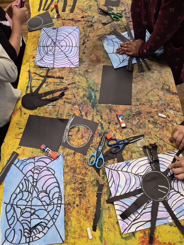 1st grade spiders