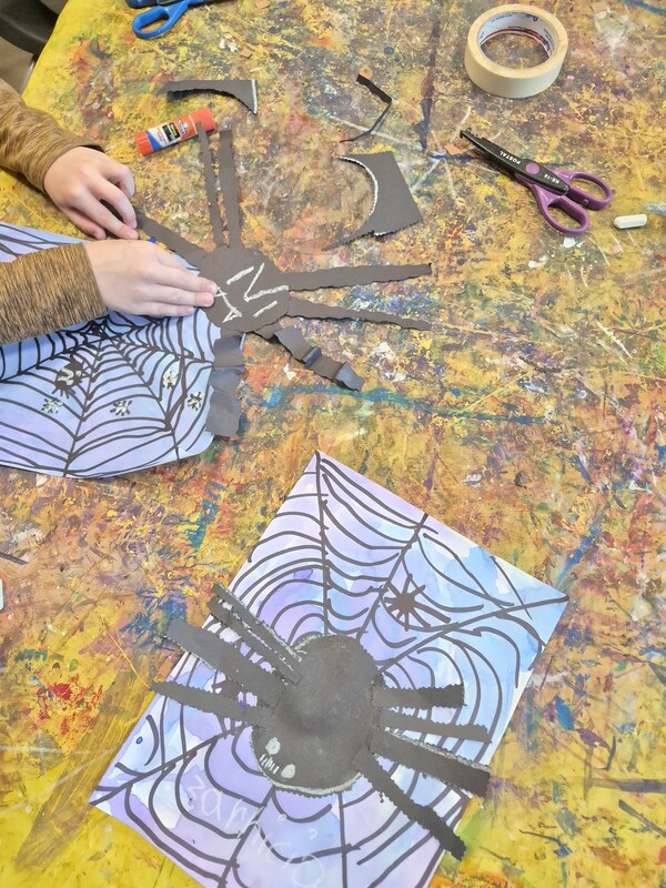 1st grade spiders