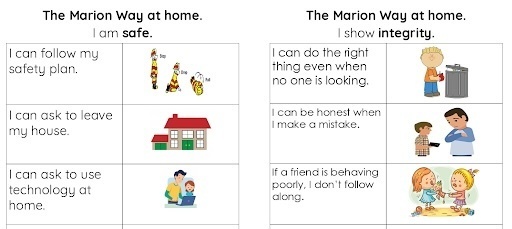 Marion Way at Home