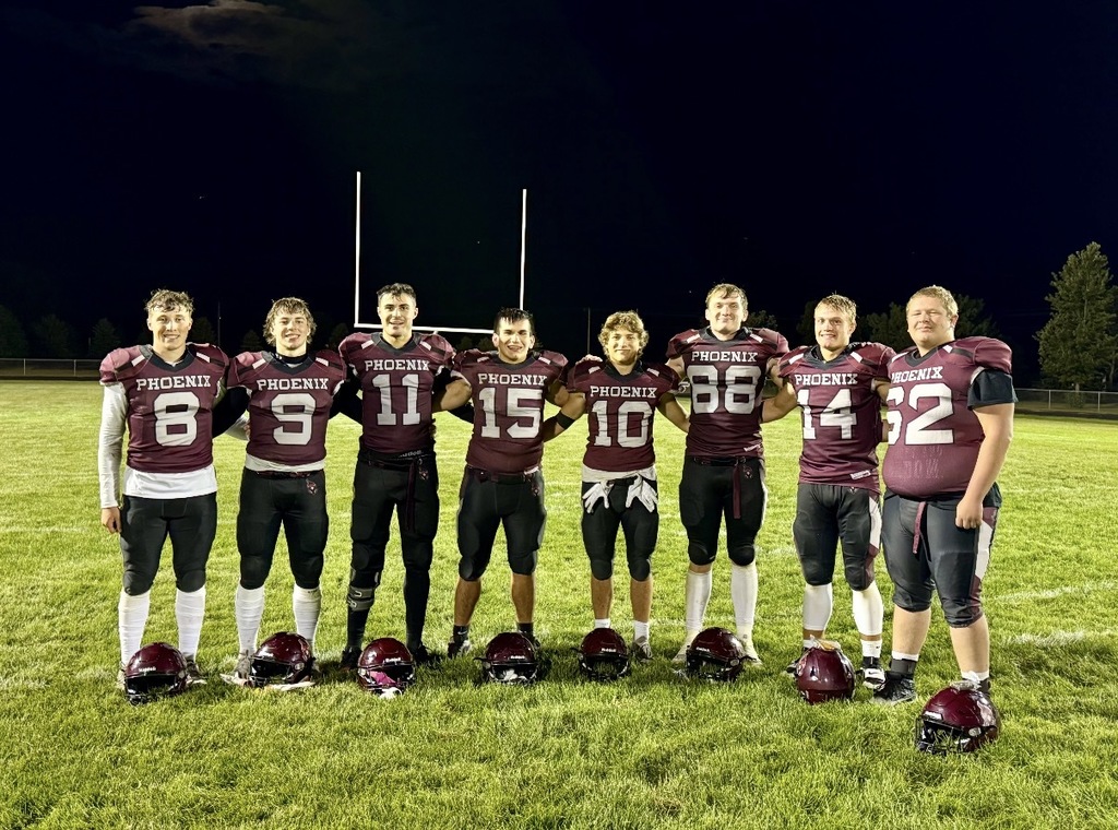Senior boys after Winning the Conference Championship.