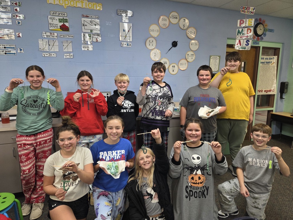 6th grade class Science 