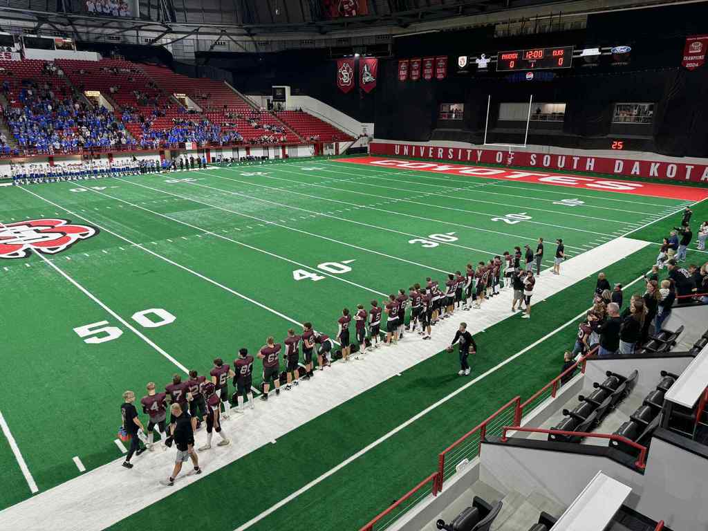 Phoenix Football team at State Dome