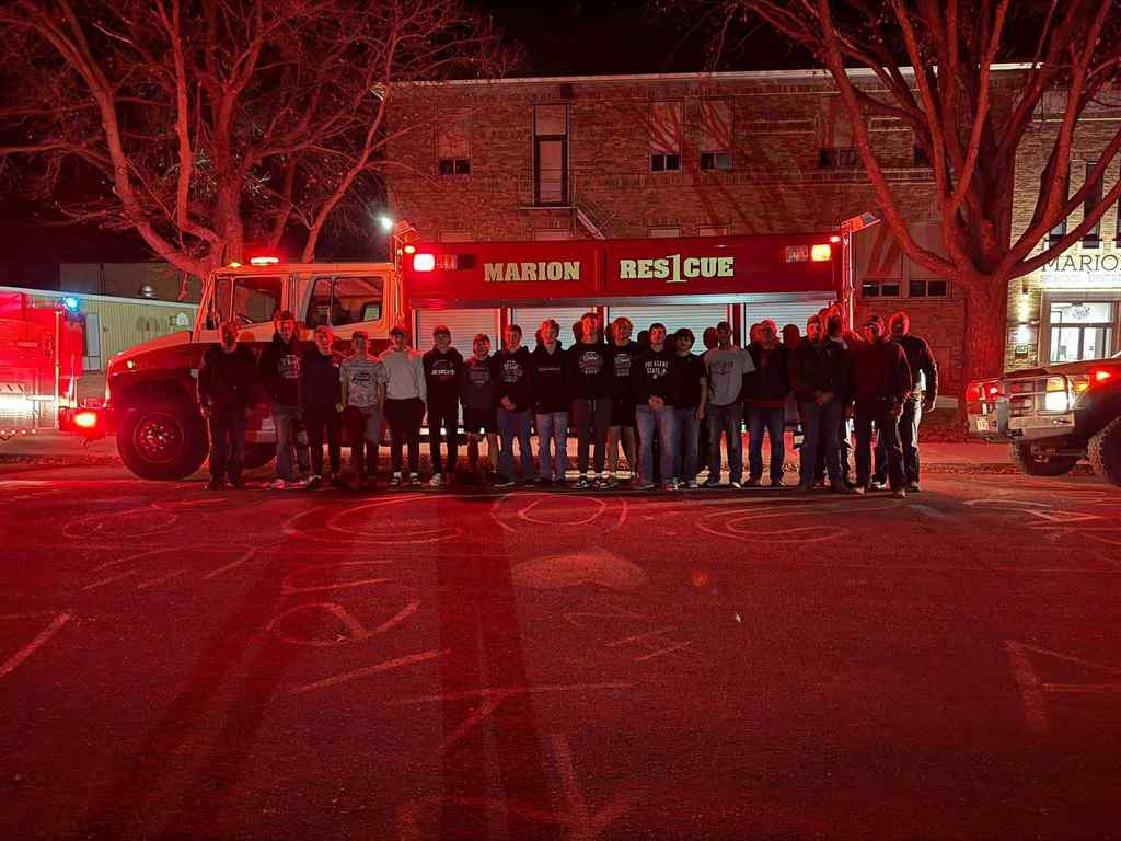 Phoenix Football team after winning State