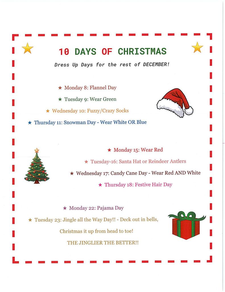 10 days of Christmas