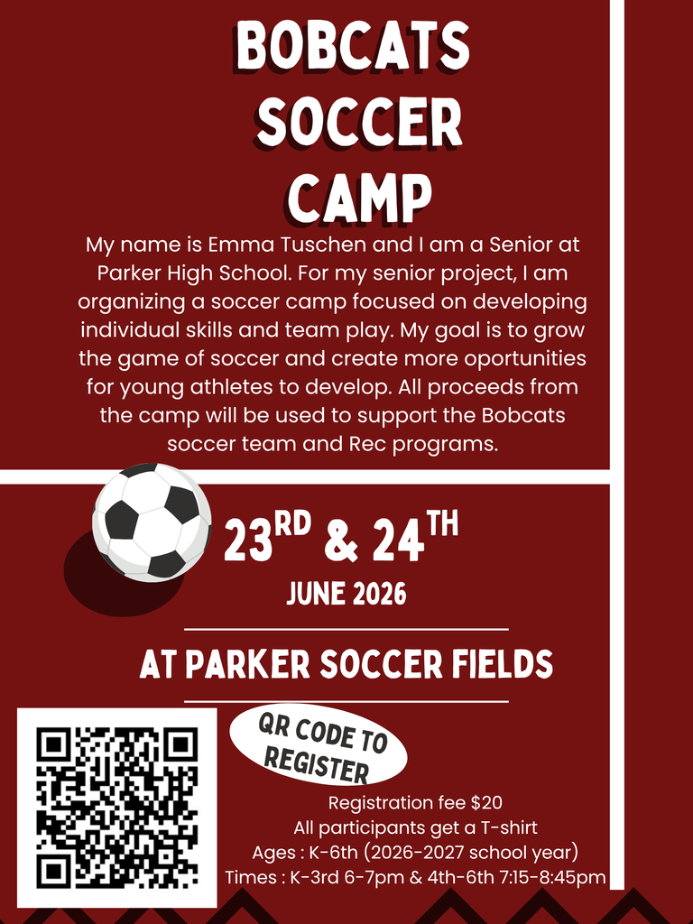 Bobcat senior project soccer camp