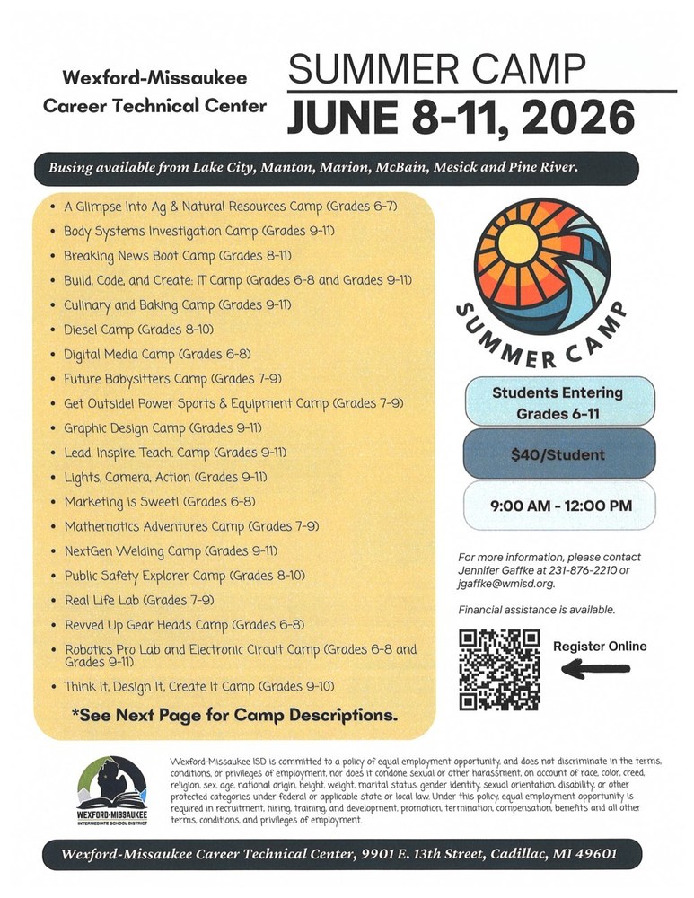 summer camp information