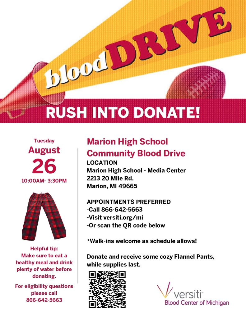 Blood Drive Information