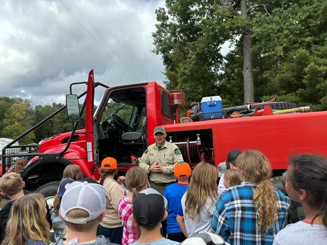 Fourth grade farm trip.