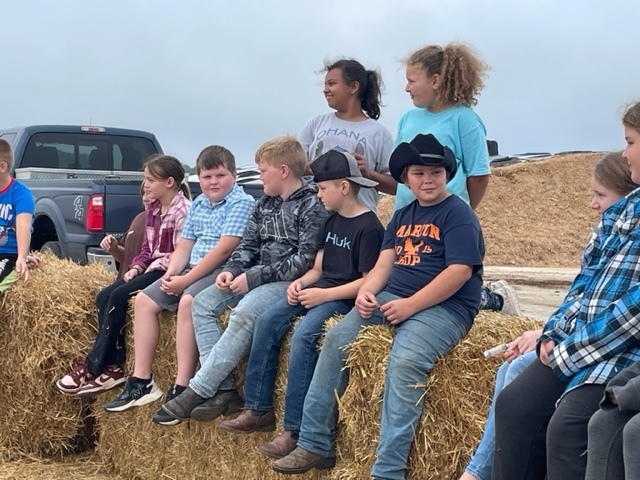 Fourth grade farm trip.