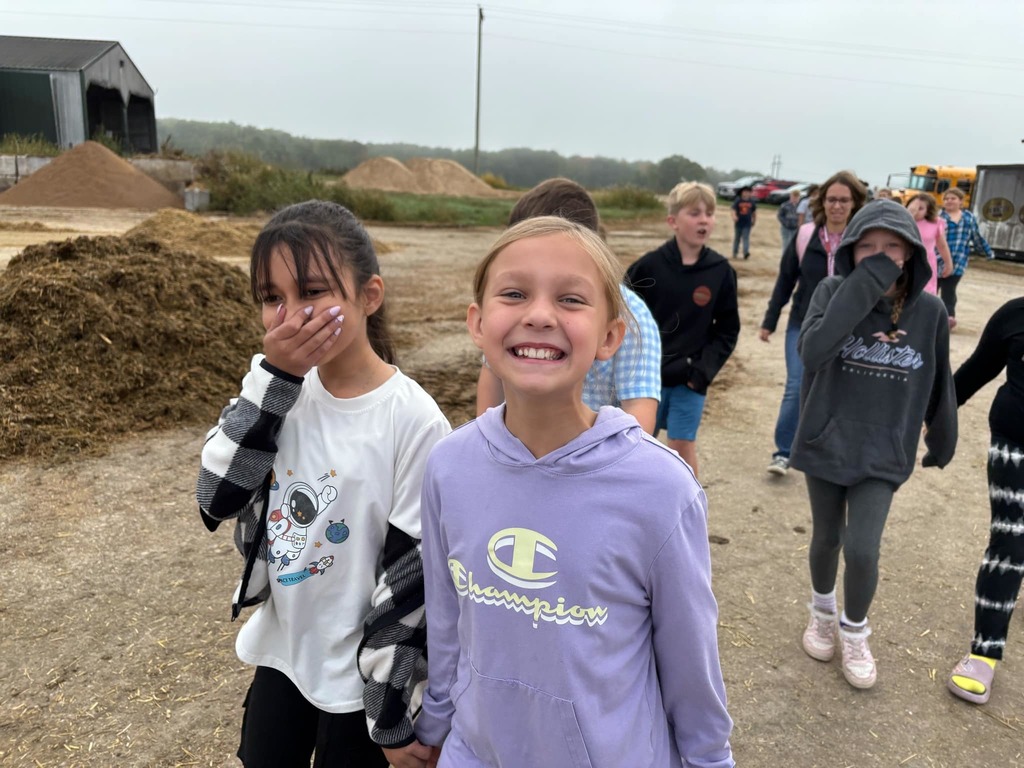Fourth grade farm trip.