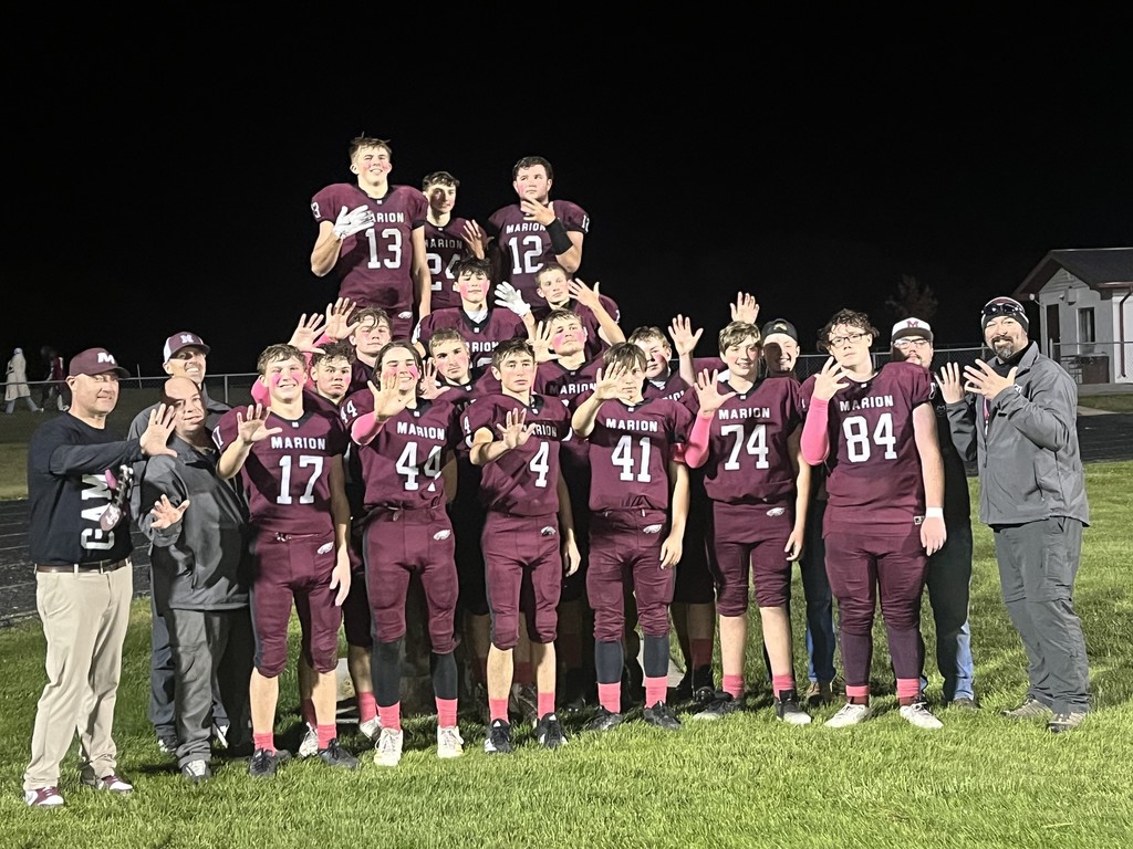 Football team conference champs
