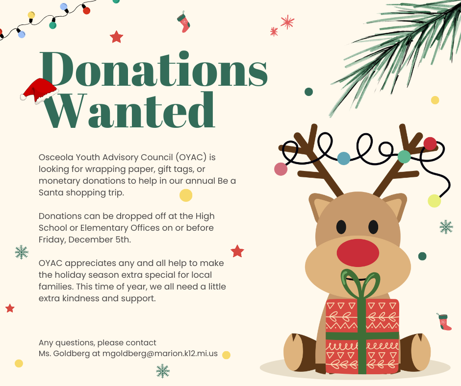 Donations Wanted