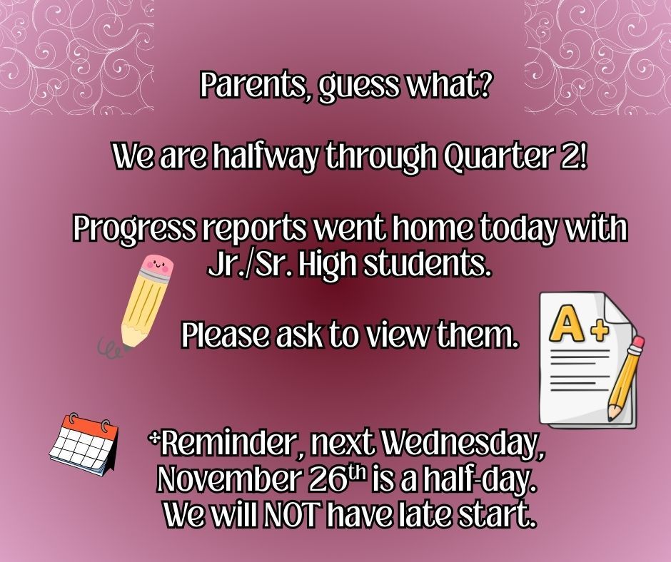 Progress Report Information