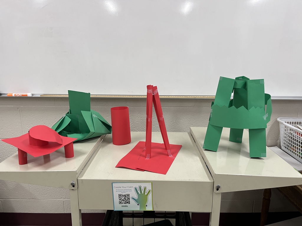 Students in science class.