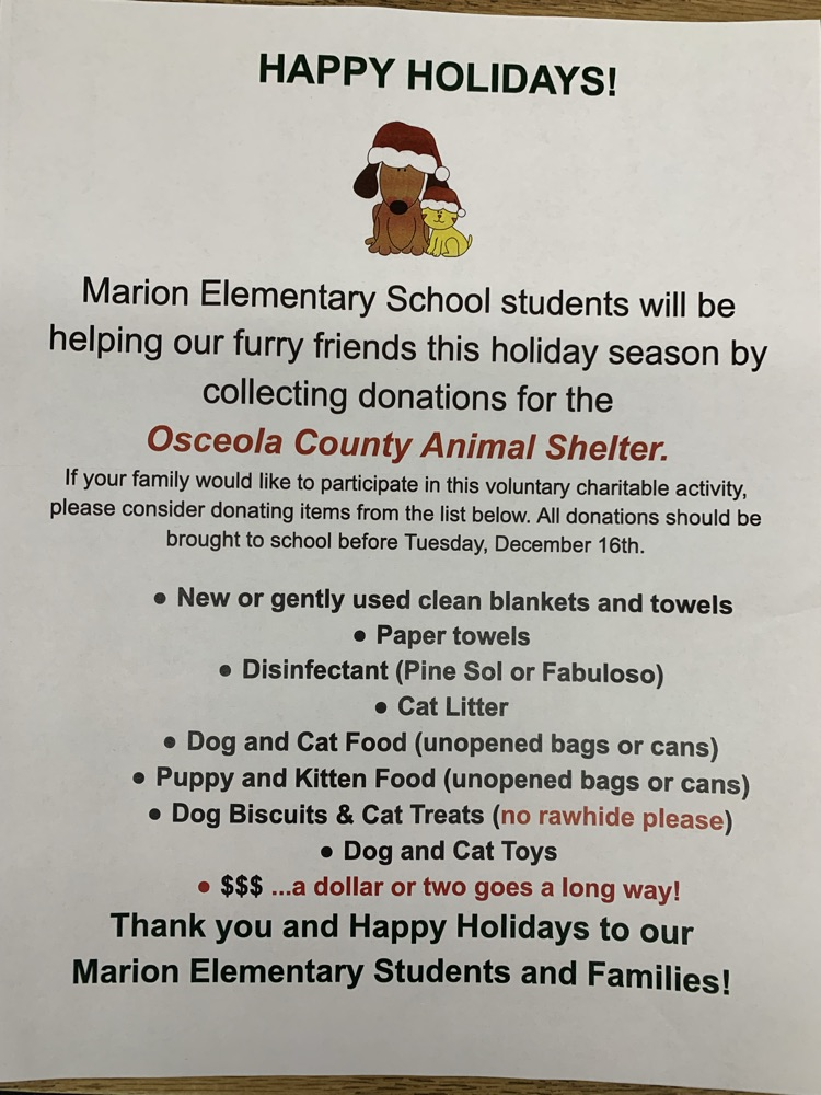animal shelter donations