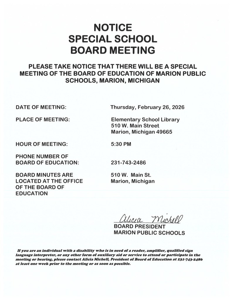 Meeting Notice