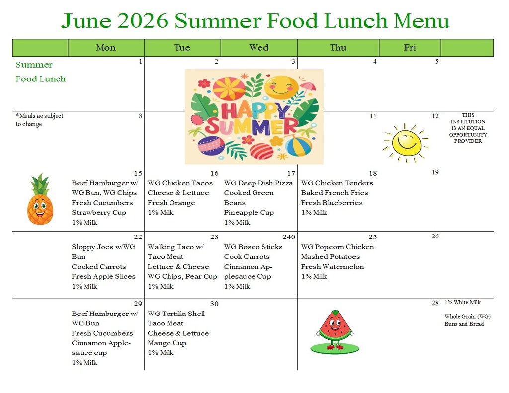 Summer Food Program