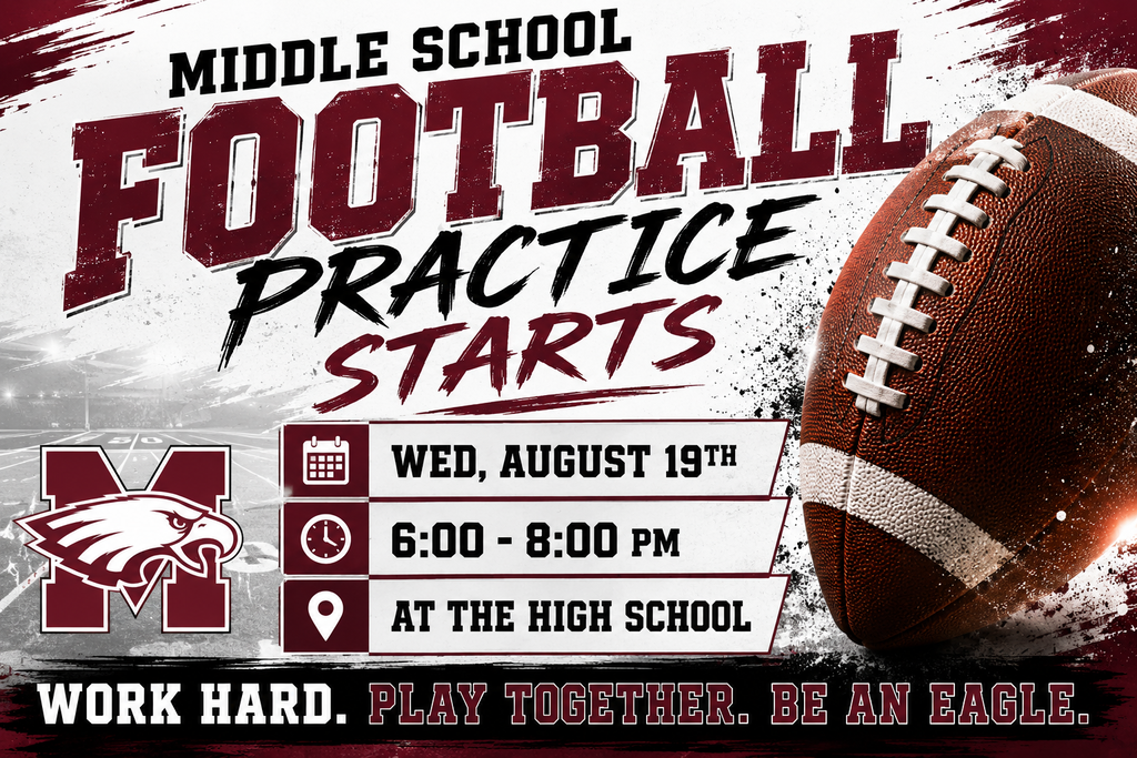 Middle School Football Practice