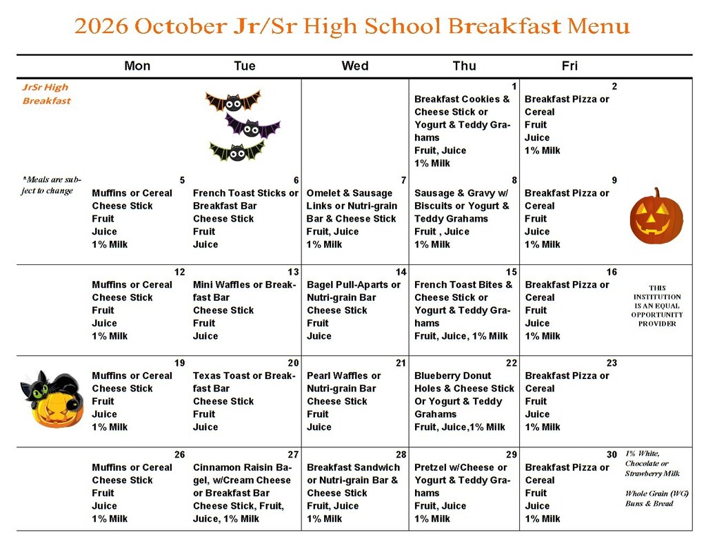 October breakfast