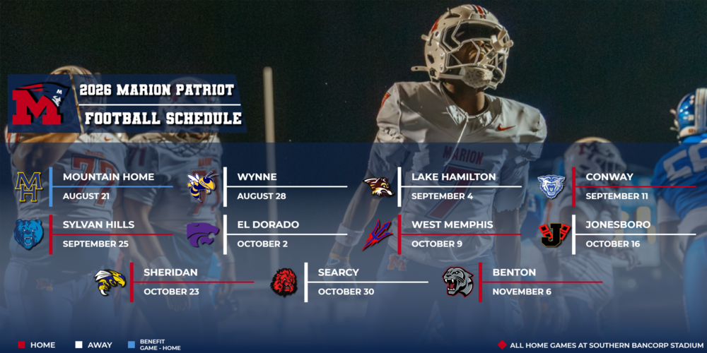 2026 MHS FB Schedule