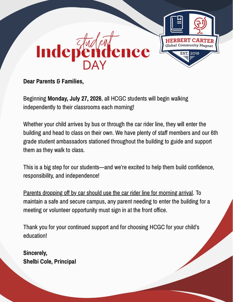 Student Independence Day 2026