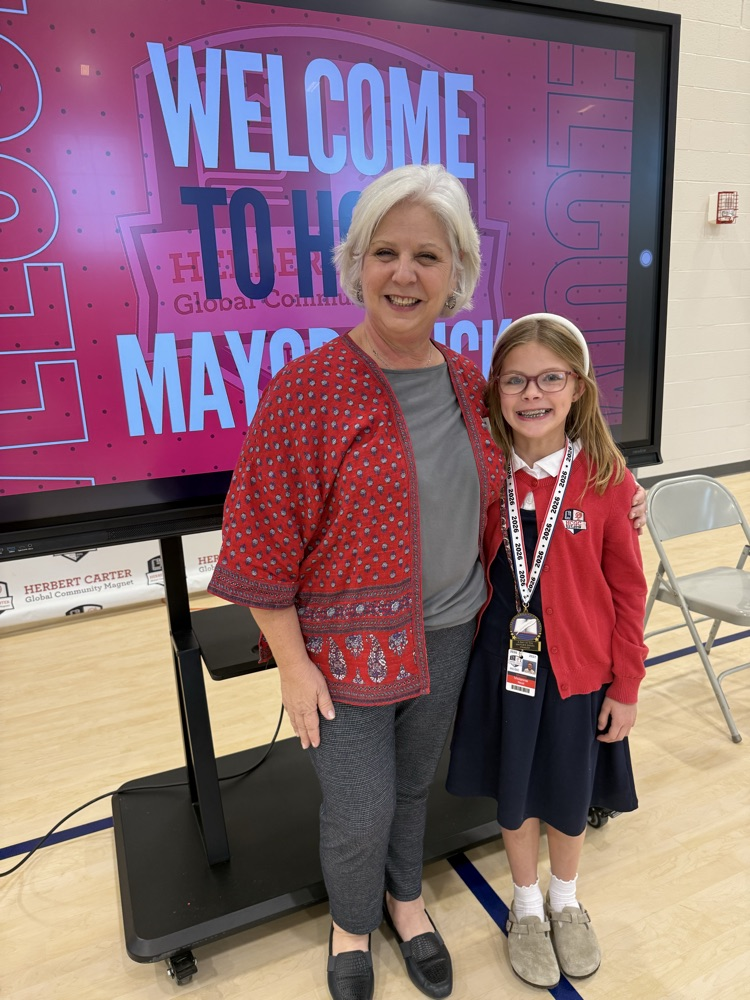 Mayor Brick with HCGC Finalist 2026