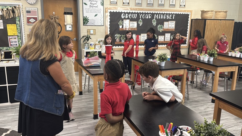 Ms. George and her discover class