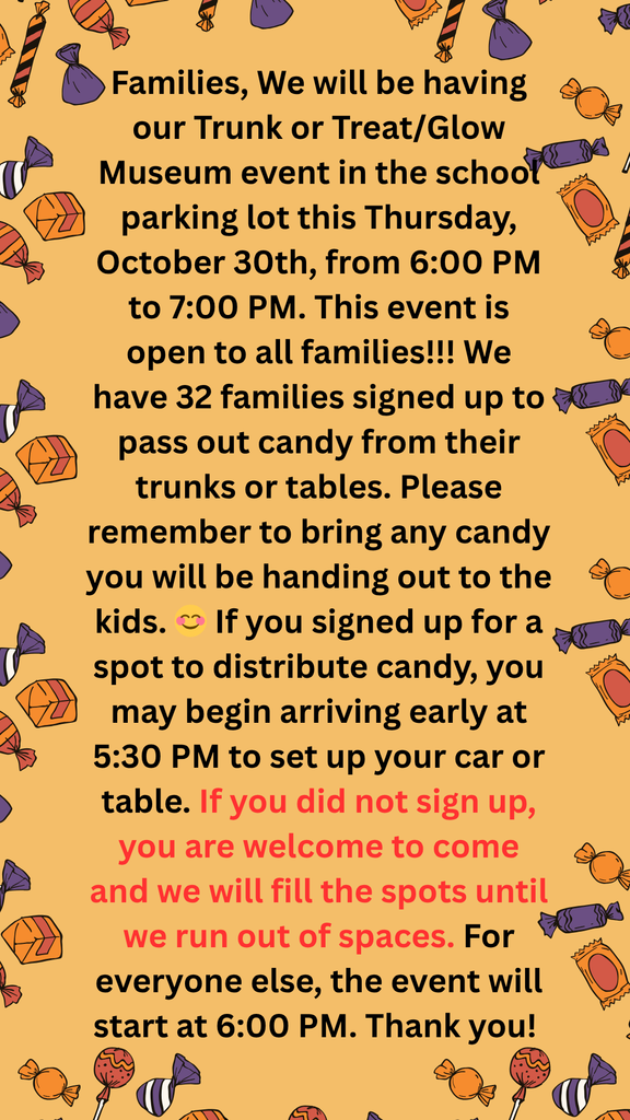 trunk or treat