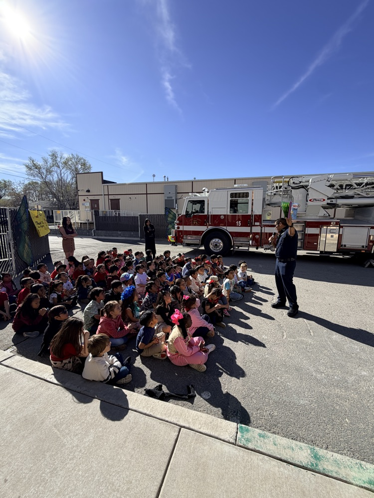 Thank you Reno Fire and Miss Reno Rodeo for kicking off our Reading Week!