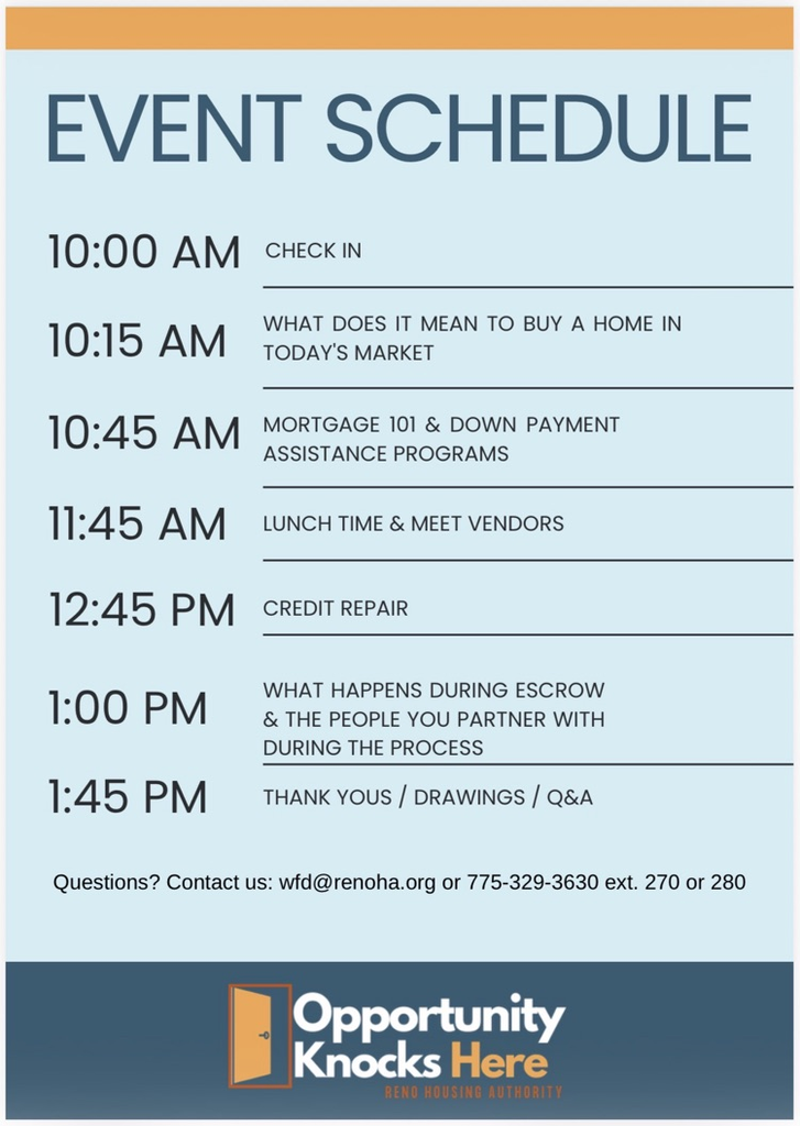RHA flyer