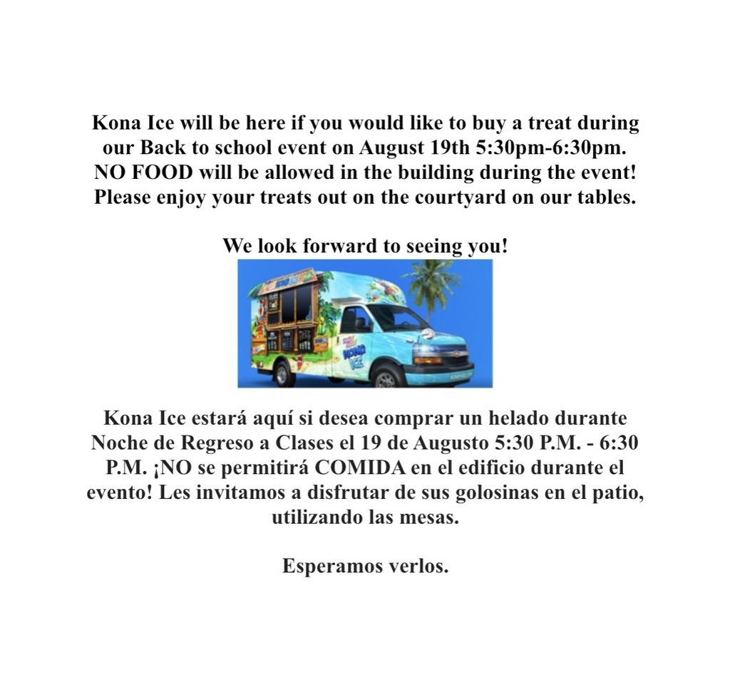 Back To School night info