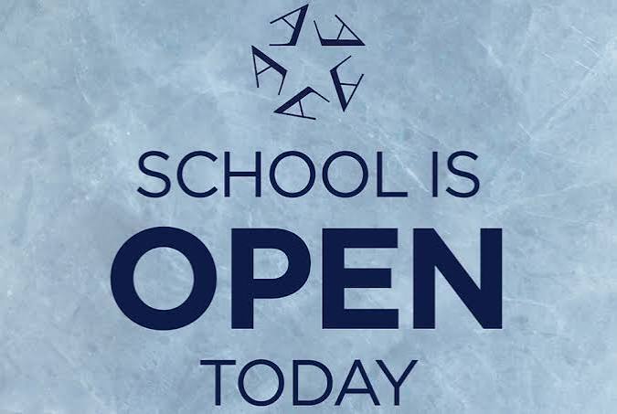 School is open!