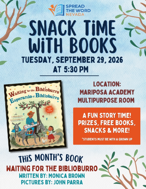 Snack Time with Books