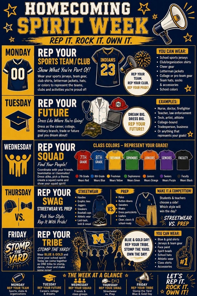 High School Dress Up Days
