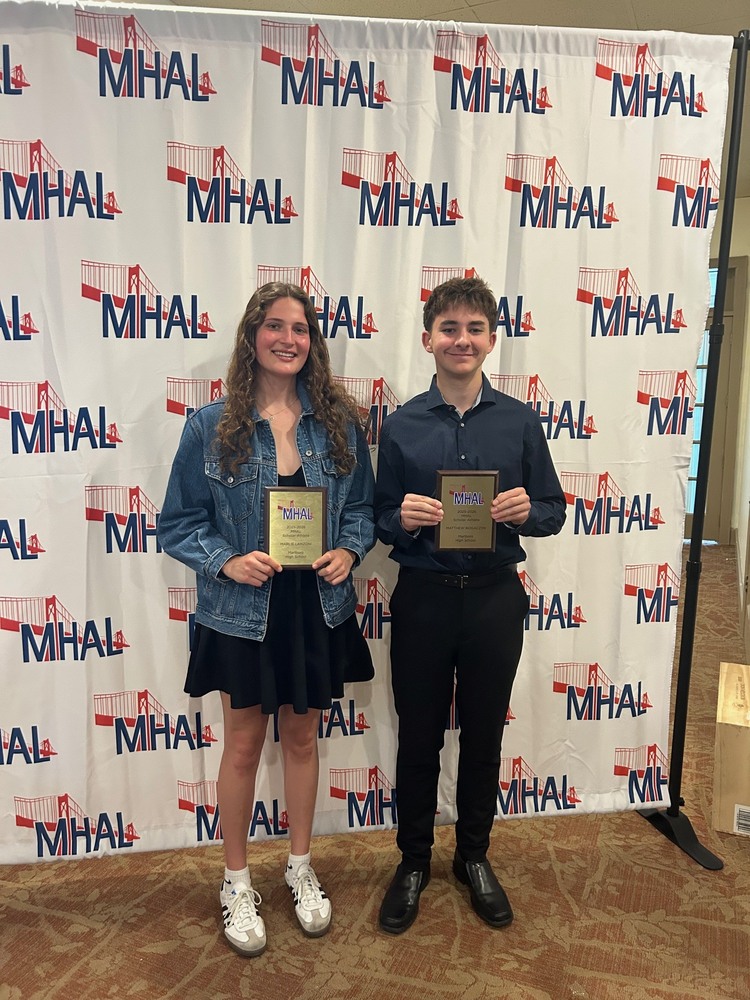 students with their awards