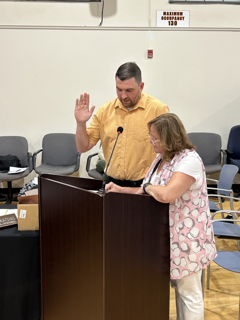 James Mullen takes his oath of office