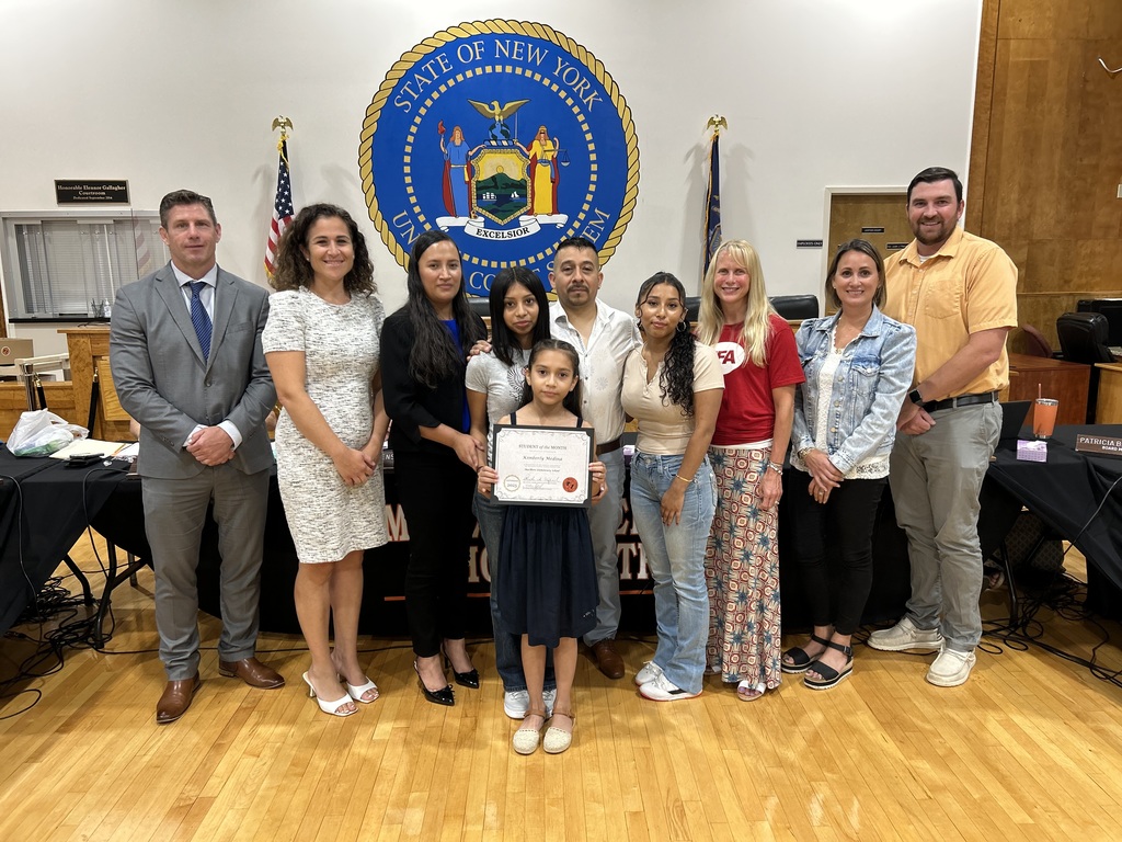 MES student of the month group