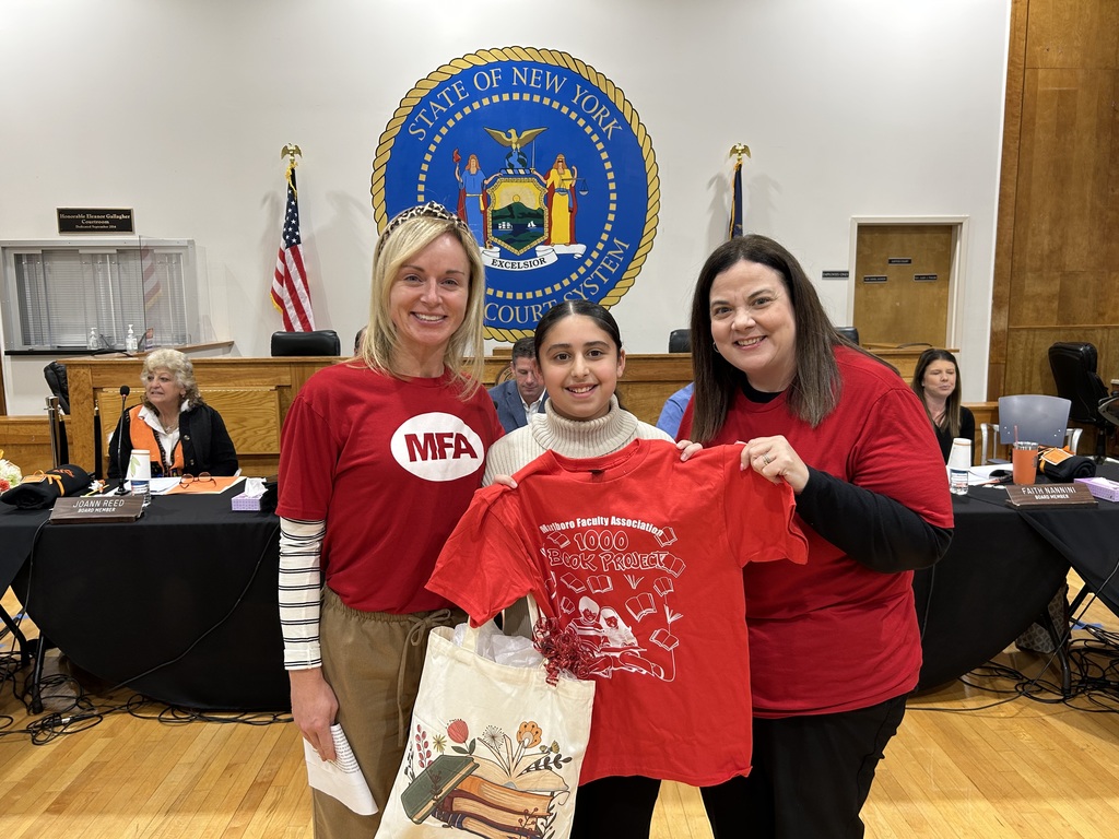 Student Giuliana Behan and two teachers