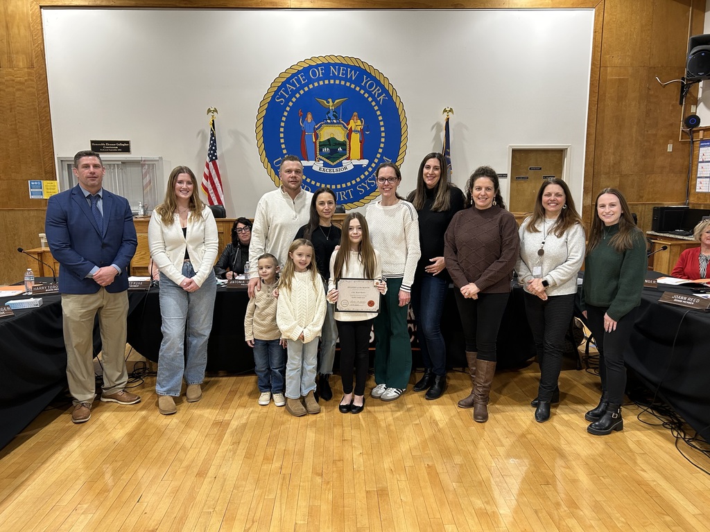 Lia Matthews, family, and school officials