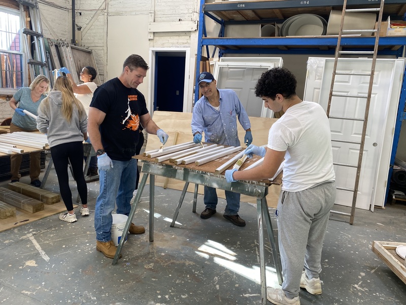 Habitat for Humanity volunteers