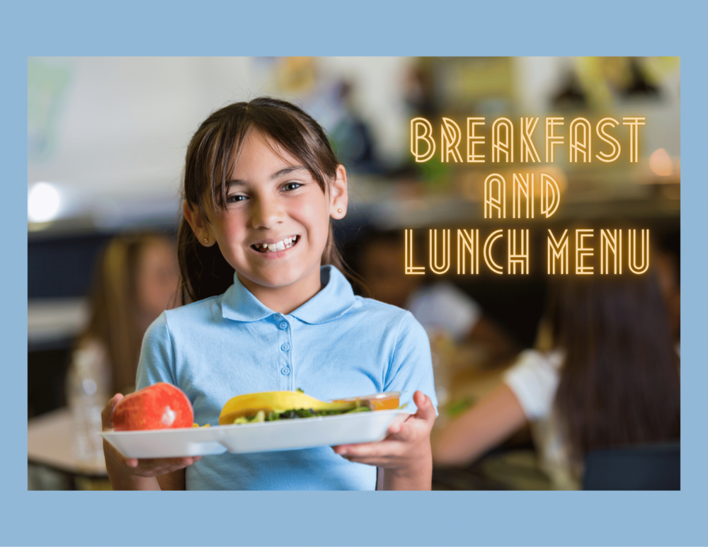Breakfast and Lunch Menu for October
