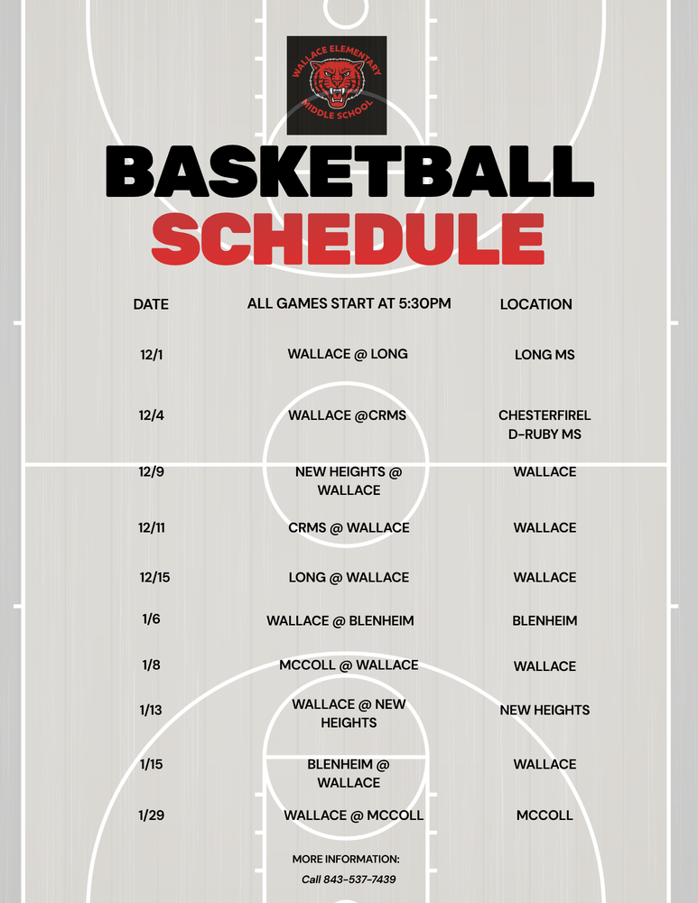 basketball schedule