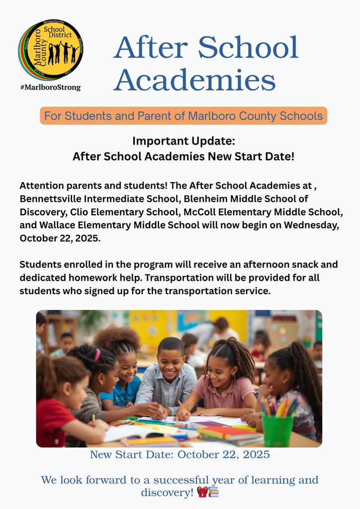 Flyer - After School Program