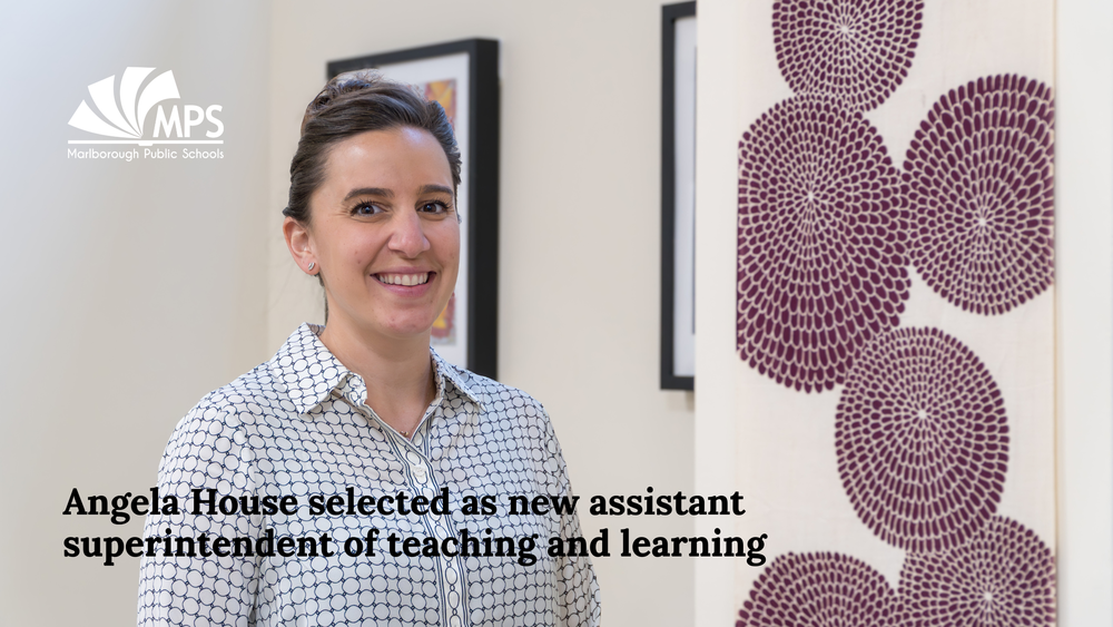 News banner with headshot of Angela House and MPS logo. Text reads Angela House selected as new assistant superintendent of teaching and learning.
