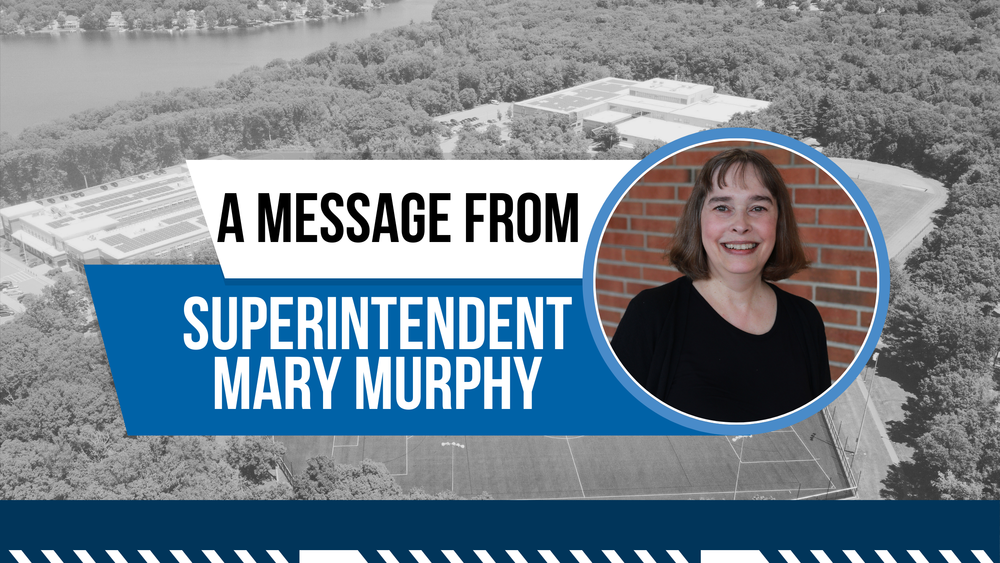 Superintendent's Message