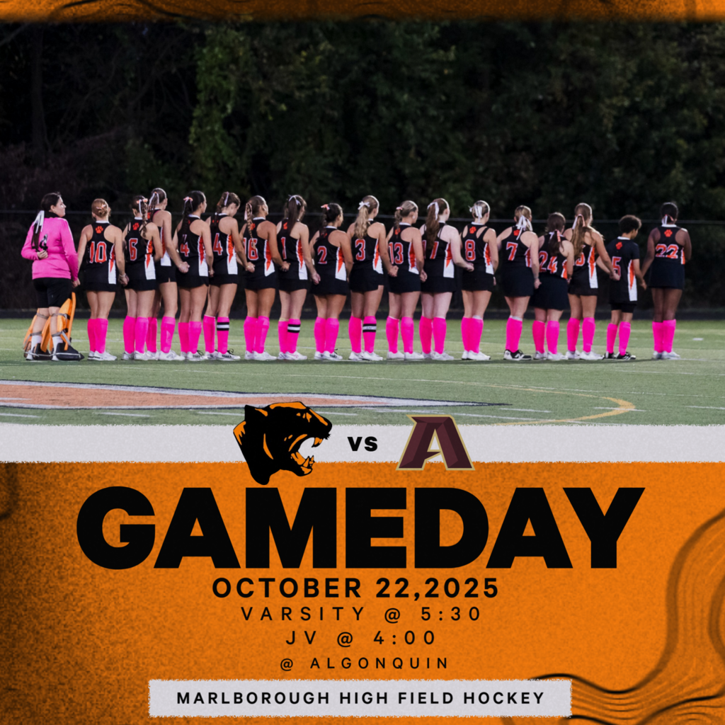 Field Hockey travels to Algonquin today - JV at 4 followed by the Varsity at 5:30 p.m.
