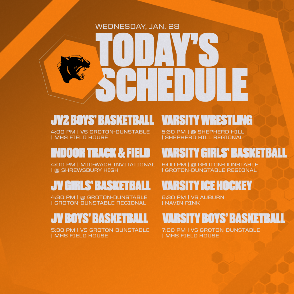 Busy today in MHS Athletics action!