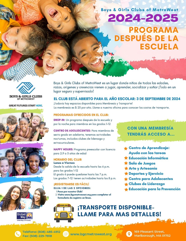 Boys and Girls Flyer