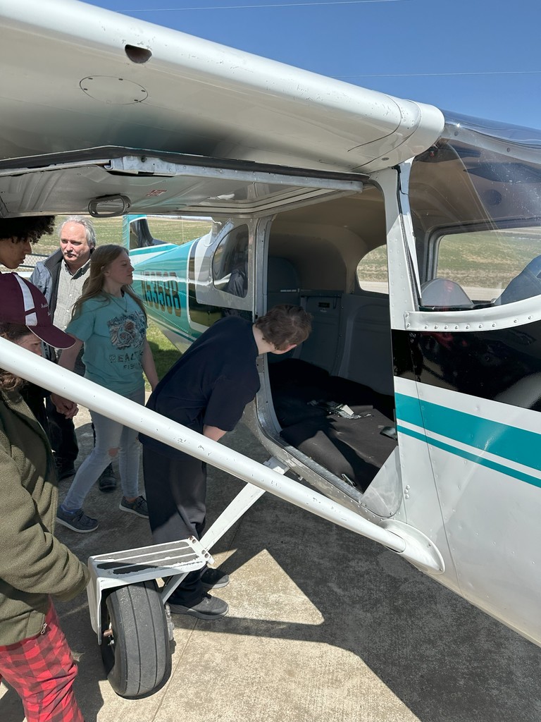 Marlette Airport Field Trip with Mr. Crane's Class