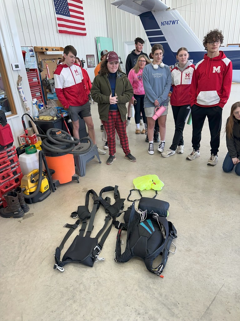Marlette Airport Field Trip with Mr. Crane's Class